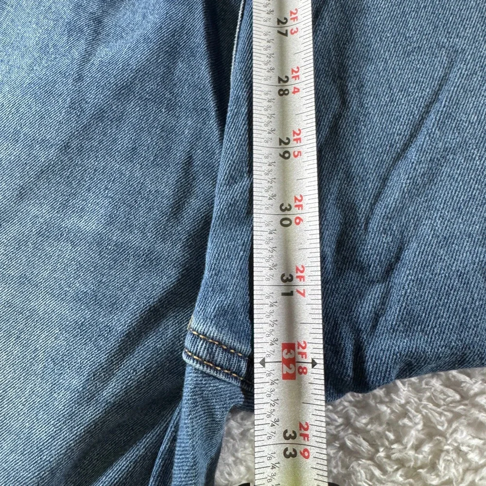Levi's 511 Men's Jeans 34x32 Denim Jeans Slim Straight Leg Stretch Distressed